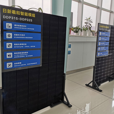 الصين الصانع Bifacial الألواح الشمسية حسب الطلب تصميم PV وحدة لسقف المنزل