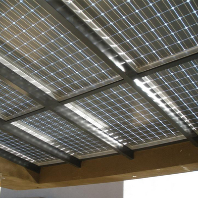 نظام الطاقة الشمسية ذو الألواح الشمسية عالية الطاقة على السطح 2 وحدة مجهزة بمحسن واحد