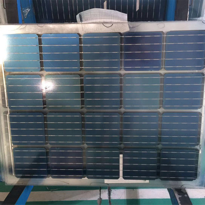 Bifacial PERC PV Module Monocrystalline Solar Panel مقاوم للماء حسب الطلب