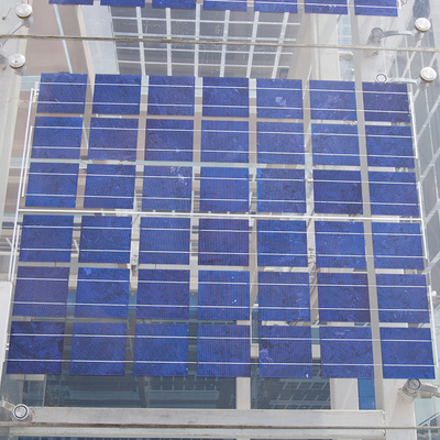 Bifacial BIPV الألواح الشمسية 150 واط 270 واط IEC TUV وحدة الطاقة الشمسية المخصصة