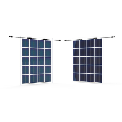 الألواح الشمسية أحادية البلورية الصغيرة BIPV 3.2 مم 0.5EVA الزجاج الرقائقي وحدة الطاقة الشمسية