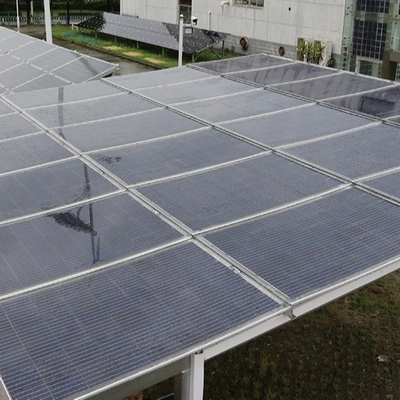 الألواح الشمسية أحادية البلورية مزدوجة الزجاج ثنائي الطور للمباني التجارية