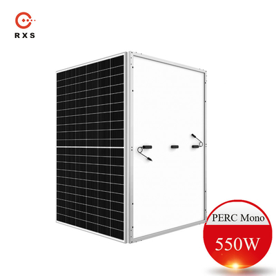 Rixin PERC 550W 10BB أحادية الوحدة الكهروضوئية 144 خلية لوحة Solares Kit Costo