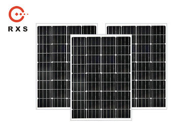 115W ألواح شمسية مصنوعة حسب الطلب ، 36 خلايا خلايا شمسية أحادية 12 فولت