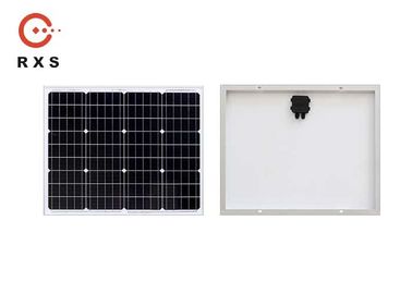 دائم 55W لوحة للطاقة الشمسية ، وحجم الألواح الشمسية المخصصة لشحن بطارية 12V / 24V