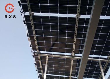 ن نوع أحادي البلورية للطاقة الشمسية الكهروضوئية وحدة 320W عالية الكفاءة مع الزجاج المزدوج