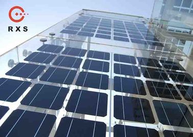 كفاءة عالية والصف الكريستالات BIPV لوحة شمسية زجاجية مزدوجة شفافة مع أفضل الأسعار