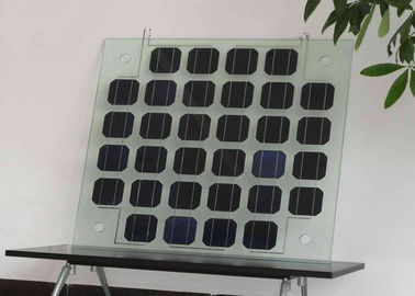 الألواح الشمسية شبه الزجاجية ثنائية الشفافية BIPV مع وحدة تحكم ذكية