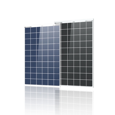 وحدة الطاقة الشمسية الكهروضوئية أحادية البلورية 250 وات لوحة شمسية زجاجية مغلفة مزدوجة الجوانب