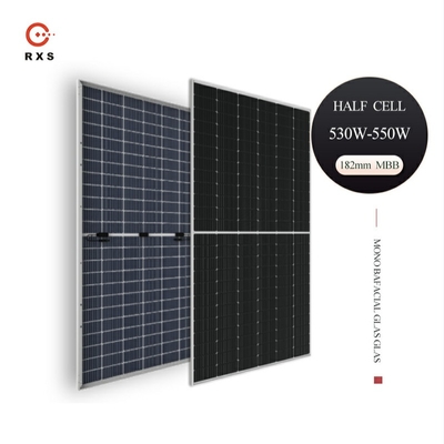 530W الألواح الشمسية عالية الطاقة 540W 550W نصف قطع PV الوحدة النمطية
