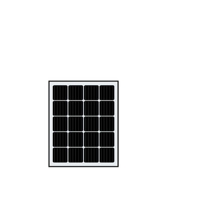 جودة  Household BIPV Module Mini 100W Custom Bifacial Transparent Solar Panel مصنع