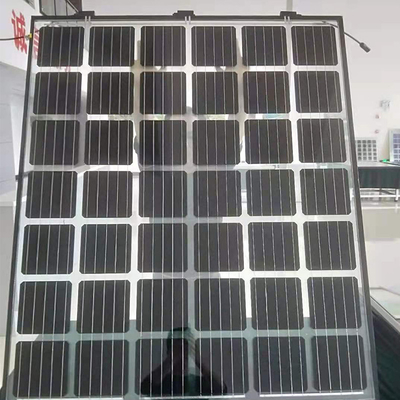 100W 550W الألواح الشمسية الشفافة أحادية السليكون الكهروضوئية