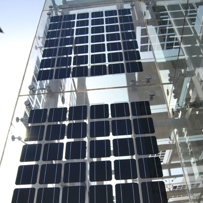 PREC Safety BIPV Solar Module Bifacial Monocrystalline PV Panel لسقف المنزل