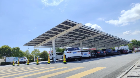 Rixin High Power Carport أحادي البلورية PV وحدة نصف مقطوعة 108 خلايا الألواح الشمسية