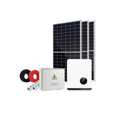 5KW 10KW 20KW على النظام الشمسي للشبكة الشمسية معدات الطاقة الشمسية للألواح الشمسية