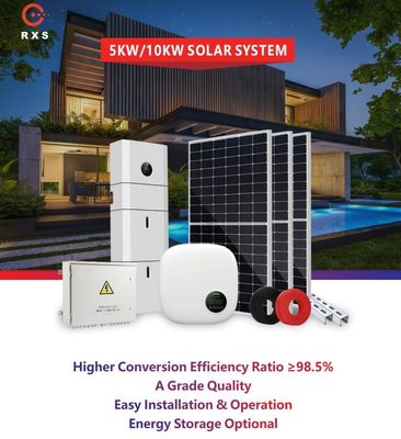 بأكسيد سبائك الألومنيوم خارج الشبكة الشمسية 5kw للمنزل