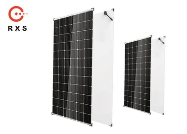 عالية الكفاءة الخلايا الشمسية أحادية البلورة 360W / 72cells / 24V / الزجاج المزدوج