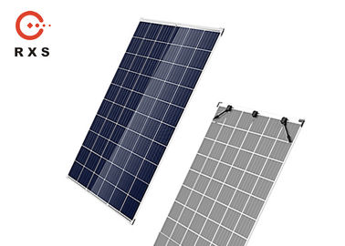 275W بولي الخلايا الشمسية وحدة الكهروضوئية الكريستالات نوع شفاف مزدوج التنظيف الذاتي الزجاج المطلي
