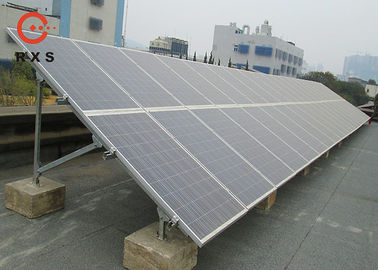 لوحة شمسية سكنية على نظام الشبكة ، نظام الطاقة الشمسية 50KW مع وقت حياة طويل